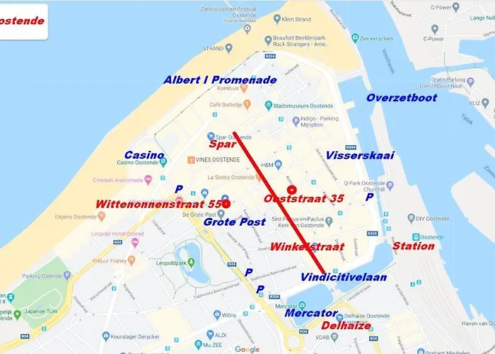 Sauvignon Centrum Met Garagestaanplaats * Ostend