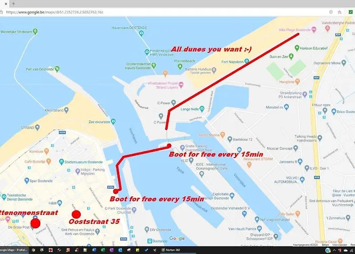 Sauvignon Centrum Met Garagestaanplaats * Ostend